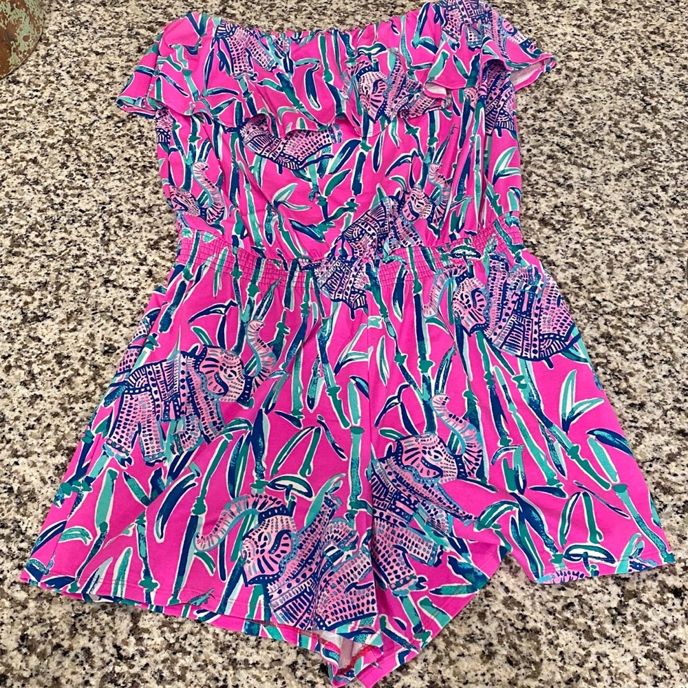 Lilly Pulitzer Strapless Romper